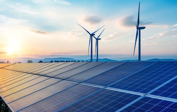 слънчева и вятърна пяна