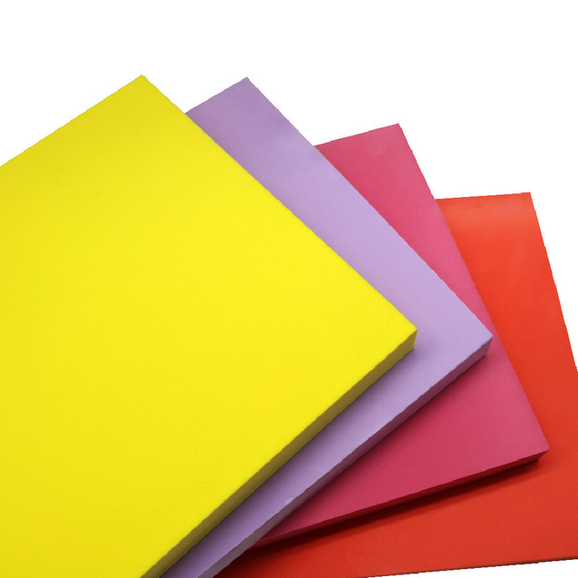 Blocchi di schiuma colorata in PE a cellule chiuse